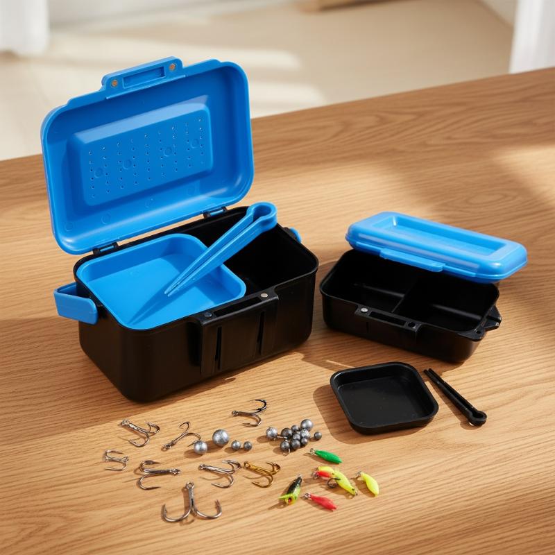 Fishing Hook Box - Belde Taşınabilir Olta Takımı Kutusu Canlı