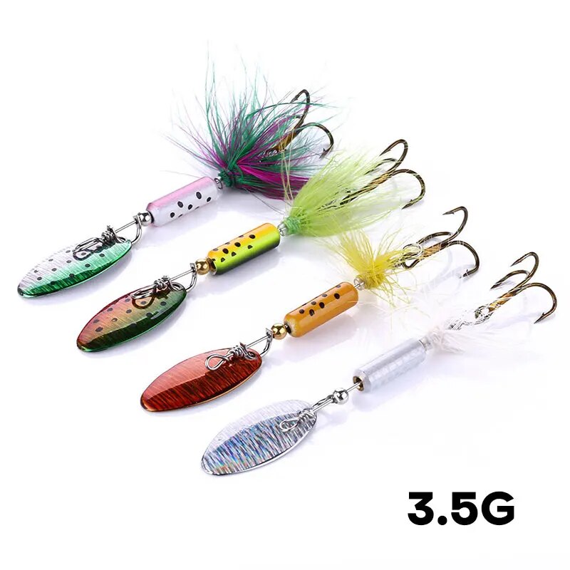 Fishing Hook Offset - Metal VIB Lures 1 ADET 3.5g
