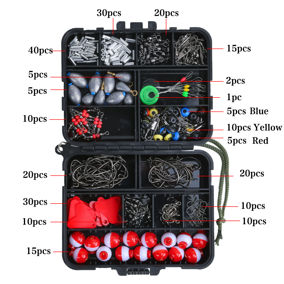 263 Parçalık Olta Takımı Seti, - Fishing Hook Box incelemesi ve fiyatı